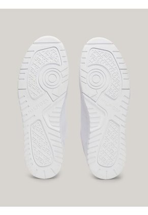 Tenis Blanco Deportivas Con Suela Dentada Tommy Hilfiger
