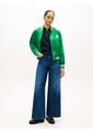 Chaqueta Verde Bomber Que Repele El Agua Con Logo Tommy Hilfiger de Tommy Hilfiger