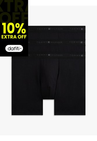 Pack Negro De 3 Bóxer Brief Con Logo Tommy Hilfiger Tommy Hilfiger
