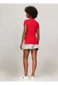 Polo Rojo De Corte Slim Con Logo Tommy Hilfiger de Tommy Hilfiger