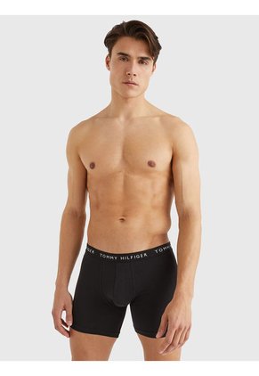 Pack De 3 Boxer Brief Ajustados De Algodón Tommy Hilfiger