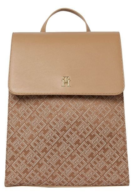 Morral Beige Im Latam Jacquard De Solapa Tommy Hilfiger