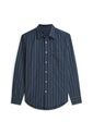 Camisa Azul A Rayas De Corte Amplio Tommy Hilfiger de Tommy Hilfiger