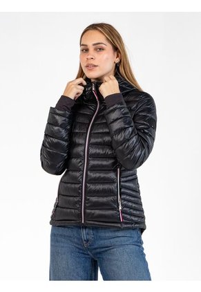 Chaqueta Negra Packable Ligera Tommy Hilfiger