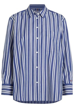 Camisa Azul Essential Poplin Tommy Hilfiger