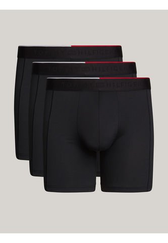 3 Pack De Boxer Brief Negro En Microfibra Tommy Hilfiger Tommy Hilfiger