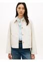 Chaqueta Beige Corta Amplia Que Repele El Agua Tommy Hilfiger de Tommy Hilfiger