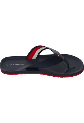 Sandalias Con Logos Hombre Azul Tommy Hilfiger