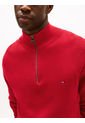 Saco Rojo Texturizado Con Cremallera Tommy Hilfiger de Tommy Hilfiger