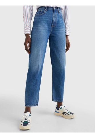 Jeans Azul De Talle Alto Con Corte Globo Amplio Tommy Hilfiger Tommy Hilfiger