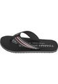 Sandalias Con Tiras Distintivas Hombre Negro Tommy Hilfiger de Tommy Hilfiger