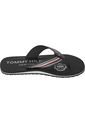 Sandalias Con Tiras Distintivas Hombre Negro Tommy Hilfiger de Tommy Hilfiger