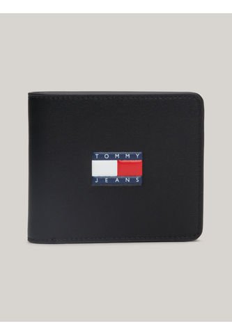 Billetera Negra Heritage Plegable Para Tarjetas Tommy Hilfiger Tommy Hilfiger