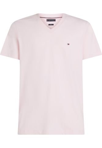Camiseta Rosa De Cuello En V Tommy Hilfiger Tommy Hilfiger