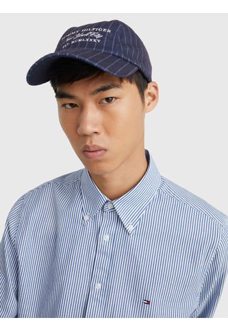 Gorra Azul Prep De Raya Diplomática Tommy Hilfiger Tommy Hilfiger