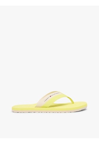 Sandalias Amarillo Con Logos En Bajo Relieve Tommy Hilfiger Tommy Hilfiger