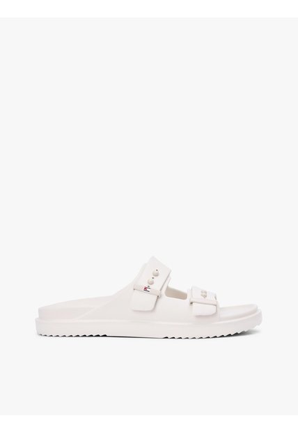 Sandalias Beige Ligeras Con Hebillas Y Suela Dentada Tommy Hilfiger