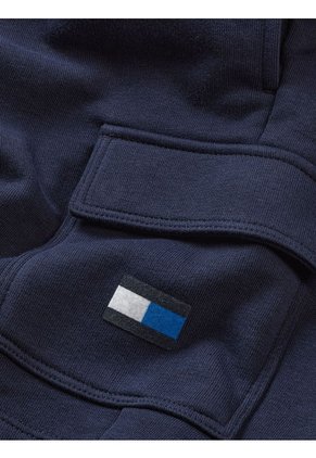 Pantalón Corto De Chándal Con Bolsillo Y Logo Niño Azul Tommy Hilfiger