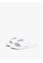 Sandalias Blanco De Lona Con Logo Bordado Tommy Hilfiger de Tommy Hilfiger