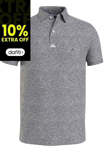 Polo Gris Slim 1985 Tommy Hilfiger