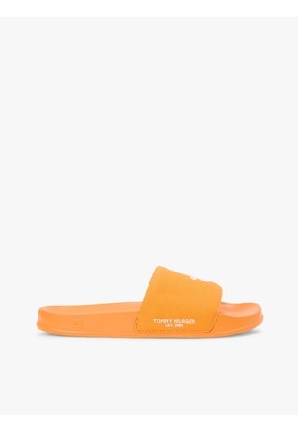 Sandalias Naranja De Lona Con Logo Bordado Tommy Hilfiger Tommy Hilfiger