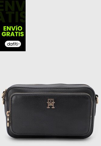 Bolso Manos Libres TOMMY HILFIGER Icon Camera Negro Tommy Hilfiger