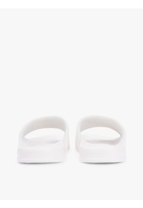 Sandalias Blanco De Lona Con Logo Bordado Tommy Hilfiger