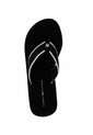 Sandalias Negro De Cuña Con Monograma TH Tommy Hilfiger de Tommy Hilfiger
