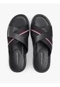 Sandalias Negro De Cuero Con Tiras Cruzadas Tommy Hilfiger de Tommy Hilfiger