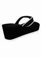 Sandalias Negro De Cuña Con Monograma TH Tommy Hilfiger de Tommy Hilfiger