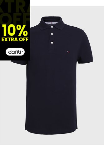 Polo 1985 Collection De Piqué Y Corte Slim Hombre Azul Oscuro Tommy Hilfiger Tommy Hilfiger
