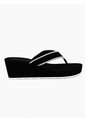 Sandalias Negro De Cuña Con Monograma TH Tommy Hilfiger de Tommy Hilfiger