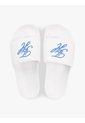 Sandalias Blanco De Lona Con Logo Bordado Tommy Hilfiger de Tommy Hilfiger