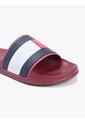 Sandalias Rojo Con Logo En La Pala Tommy Hilfiger de Tommy Hilfiger