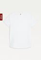 Camiseta Blanca Esencial Knit Para Niña Tommy Hilfiger de Tommy Hilfiger