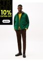 Pantalón Marrón Chino Harlem De Sarga Con Pierna Cónica Tommy Hilfiger de Tommy Hilfiger
