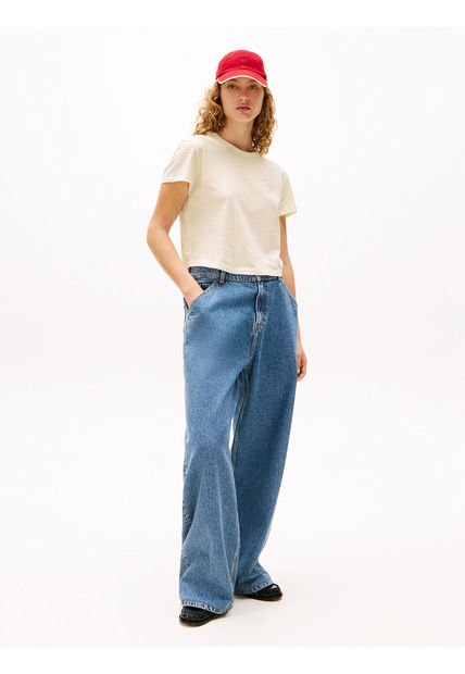 Jeans Azul The Sofia Capsule De Corte Regular Tommy Hilfiger