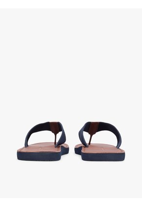 Sandalias Azul Con Logo En Jacquard Tommy Hilfiger