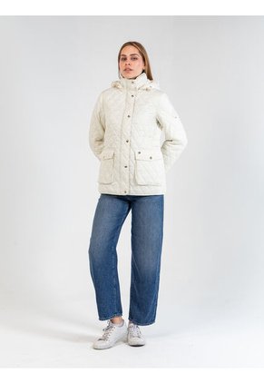 Chaqueta Blanca Quilted Tommy Hilfiger De Diseño Moderno Tommy Hilfiger
