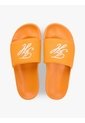 Sandalias Naranja De Lona Con Logo Bordado Tommy Hilfiger de Tommy Hilfiger