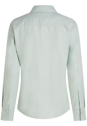 Camisa Verde De Corte Regular Con Logo Bordado Tommy Hilfiger