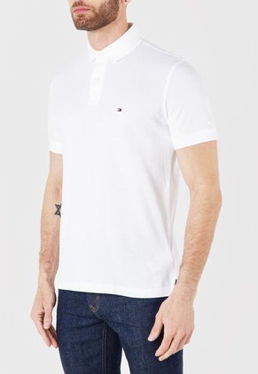 Polo Blanco Tommy Hilfiger