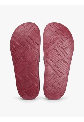 Sandalias Rojo Con Logo En La Pala Tommy Hilfiger