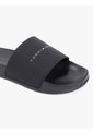 Sandalias Negro Texturizadas Con Logo Tommy Hilfiger de Tommy Hilfiger
