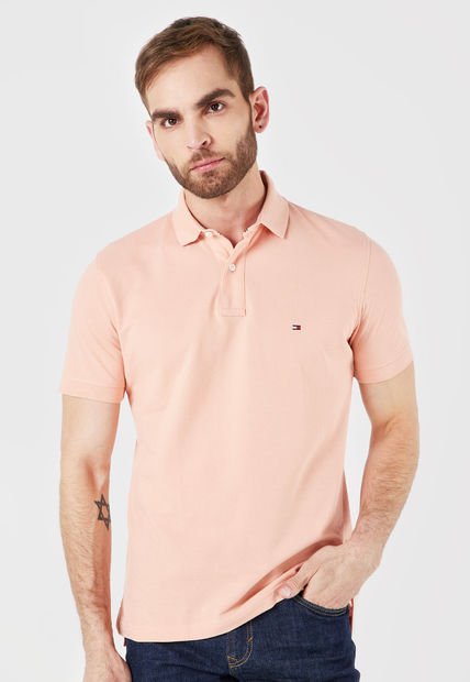 Polo Salmón Tommy Hilfiger