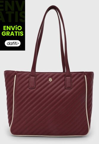 Bolso TOMMY HILFIGER Jemma II Borgoña Tommy Hilfiger