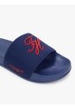 Sandalias Azul De Lona Con Logo Bordado Tommy Hilfiger de Tommy Hilfiger