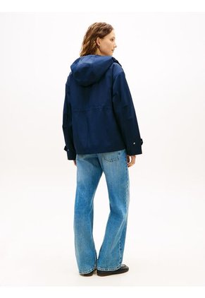 Chaqueta Multicolor Utility Con Capota Tommy Hilfiger