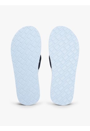Sandalias Azul Con Logos En Bajo Relieve Tommy Hilfiger