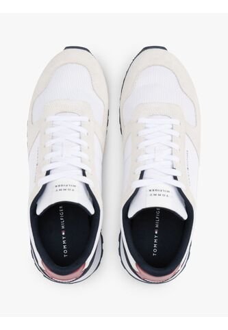 Tenis Blanco Con Logo Tommy Hilfiger Tommy Hilfiger